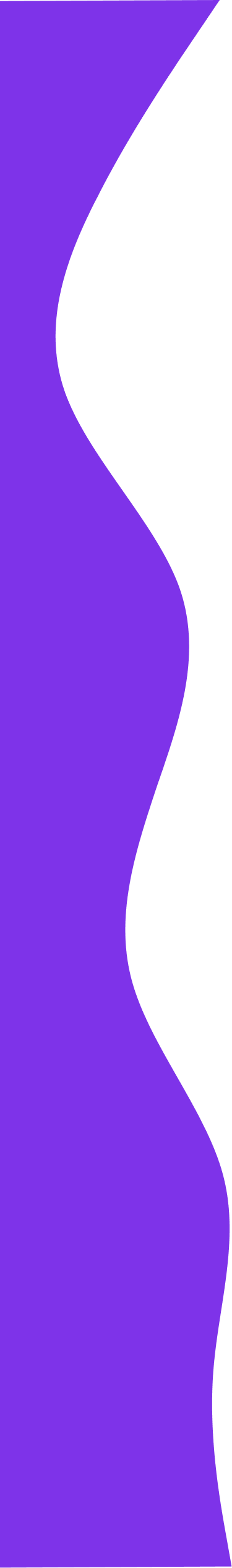 Twirl in purple, simple vector art